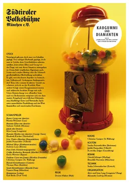Plakat der Aufführung: Kaugummi und Diamanten